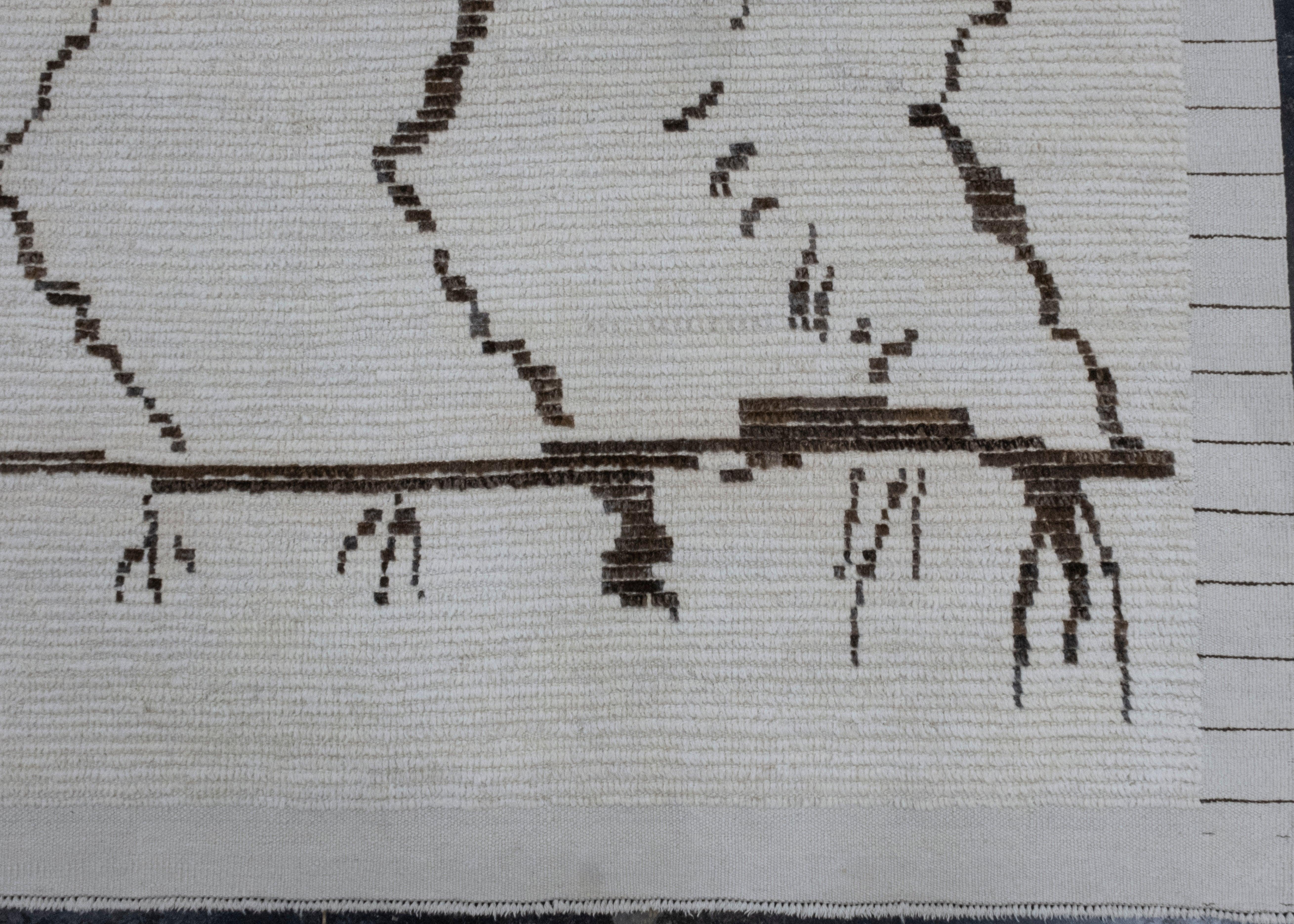Hand Knotted Turkish Tulu Rug 11'9