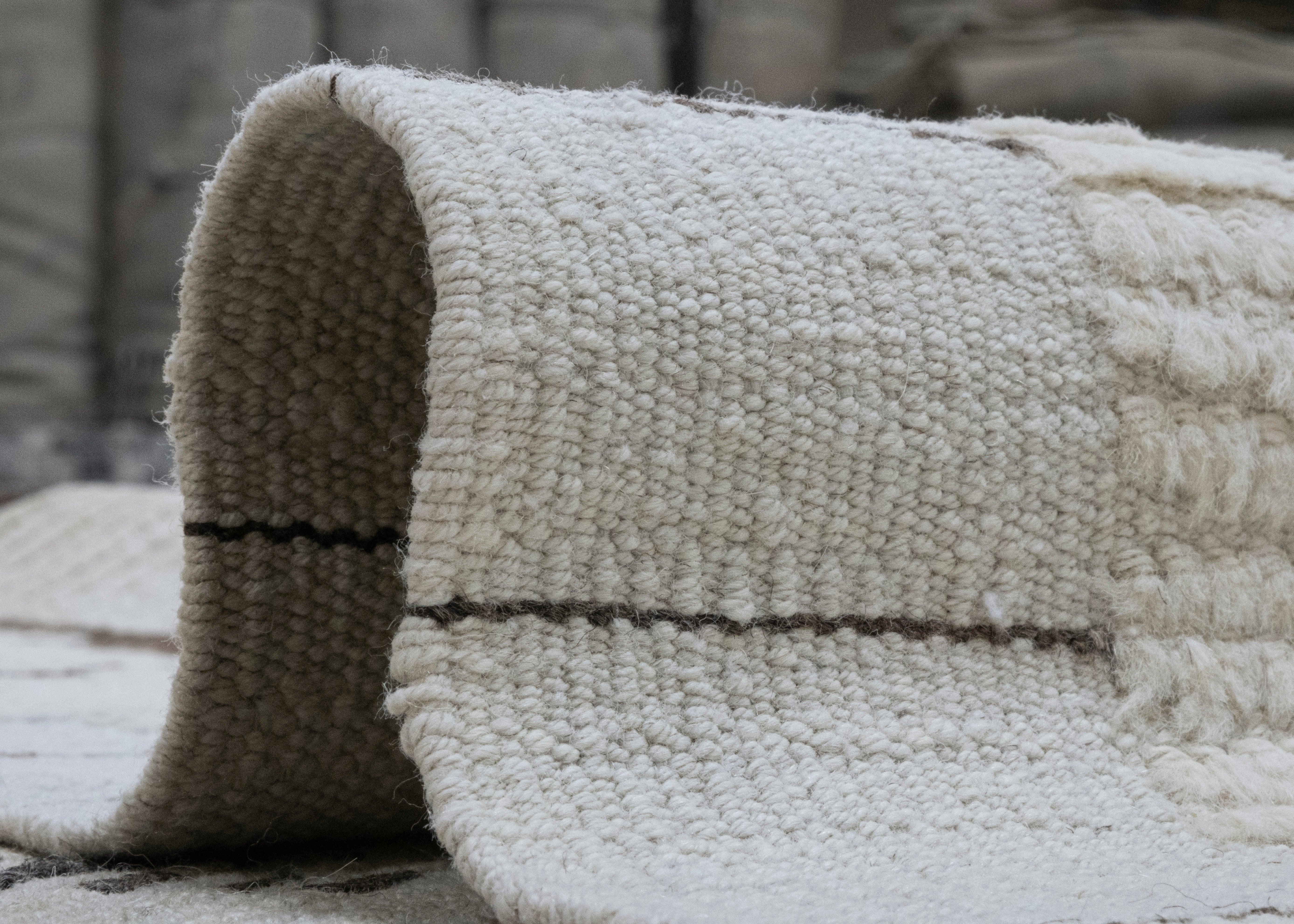 Hand Knotted Turkish Tulu Rug 11'9