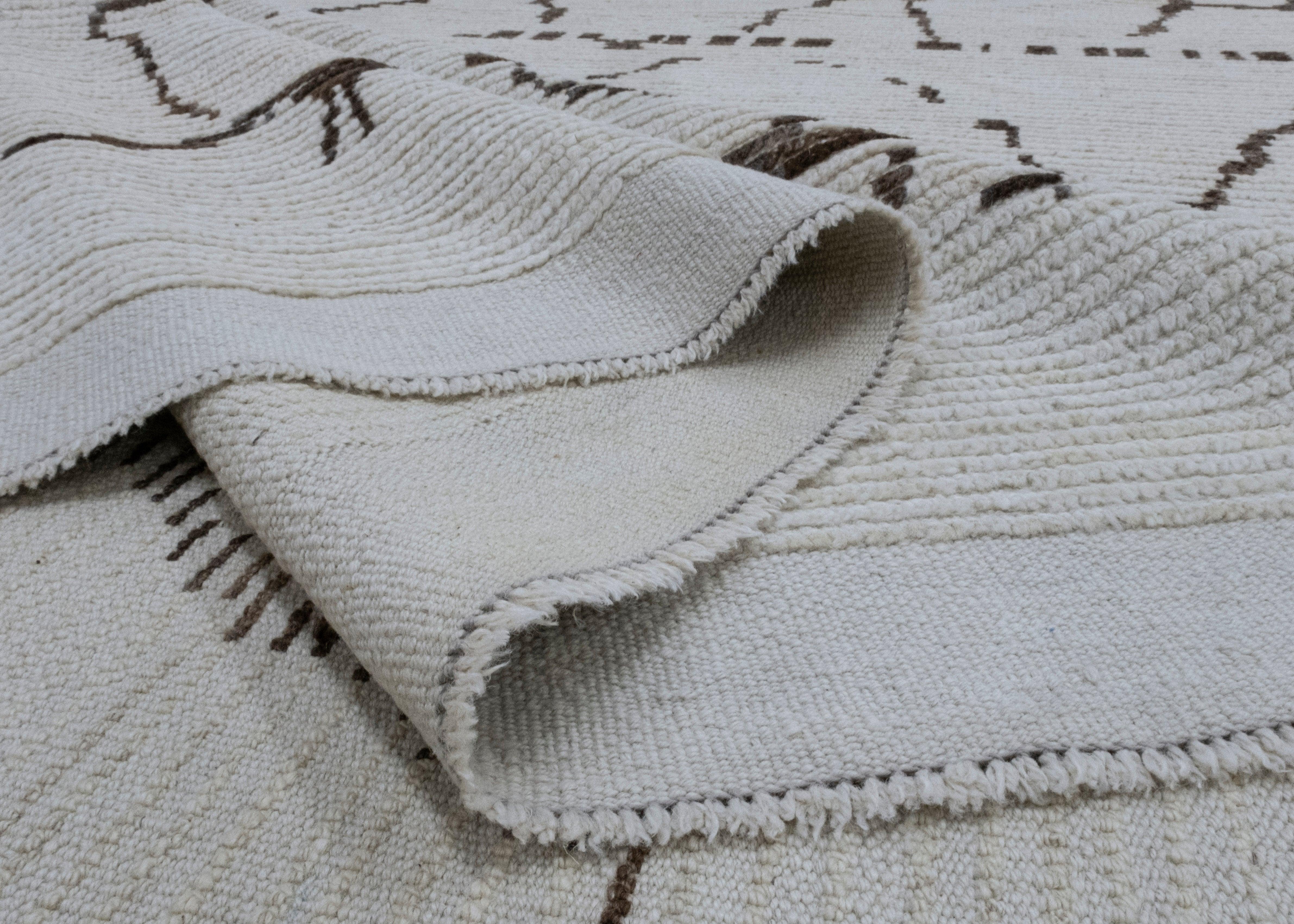 Hand Knotted Turkish Tulu Rug 11'9