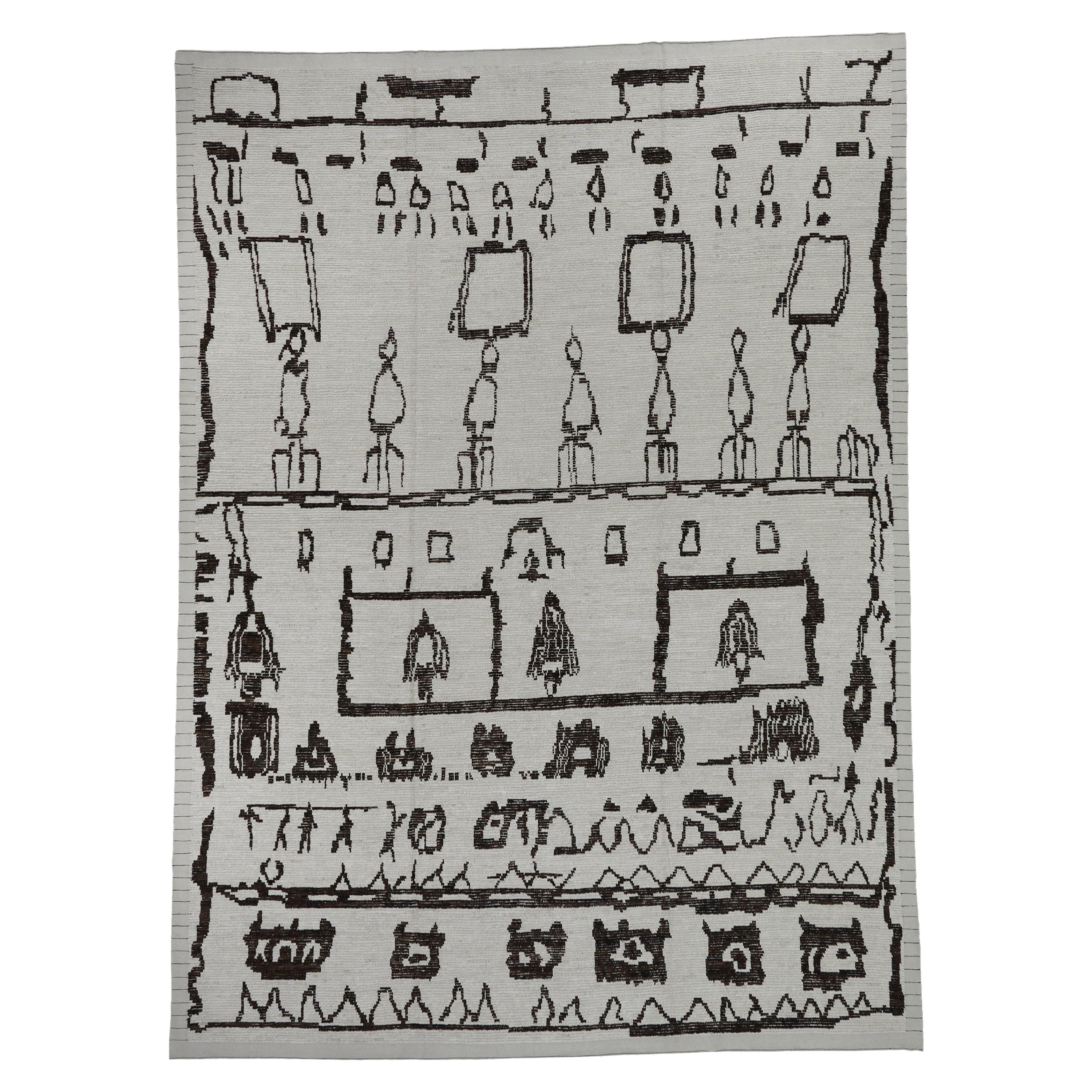 Handgeknüpfter türkischer Tulu-Teppich 12' x 15'11" #6209 im Angebot