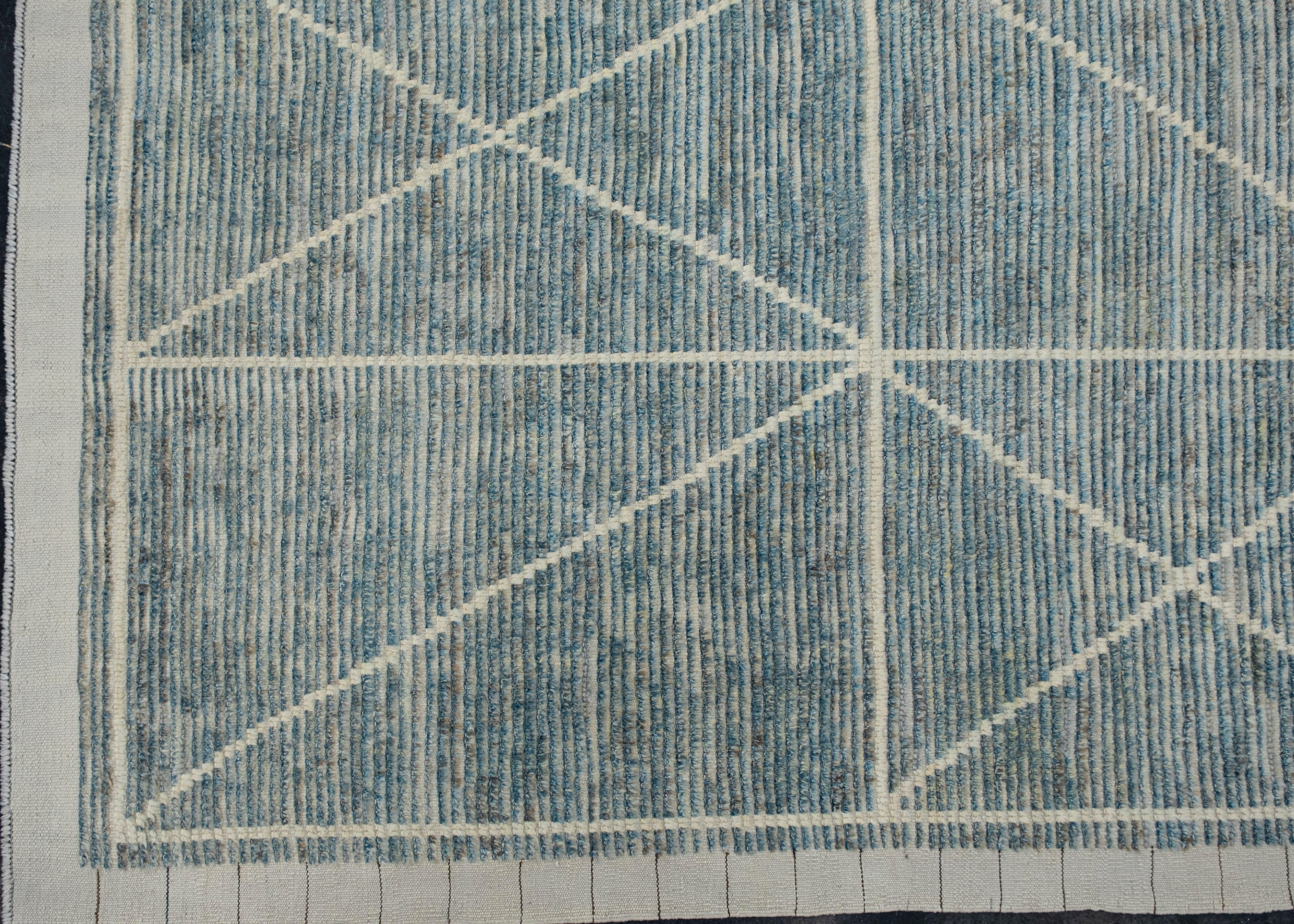 Hand Knotted Turkish Tulu Rug 12'7