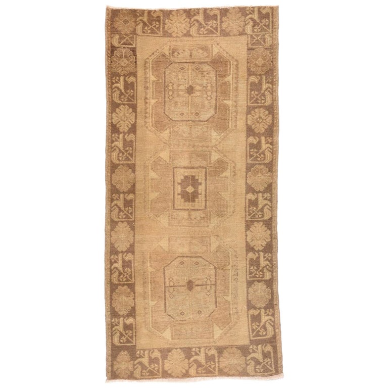 Vintage Turkish Area Rug For Sale at 1stDibs