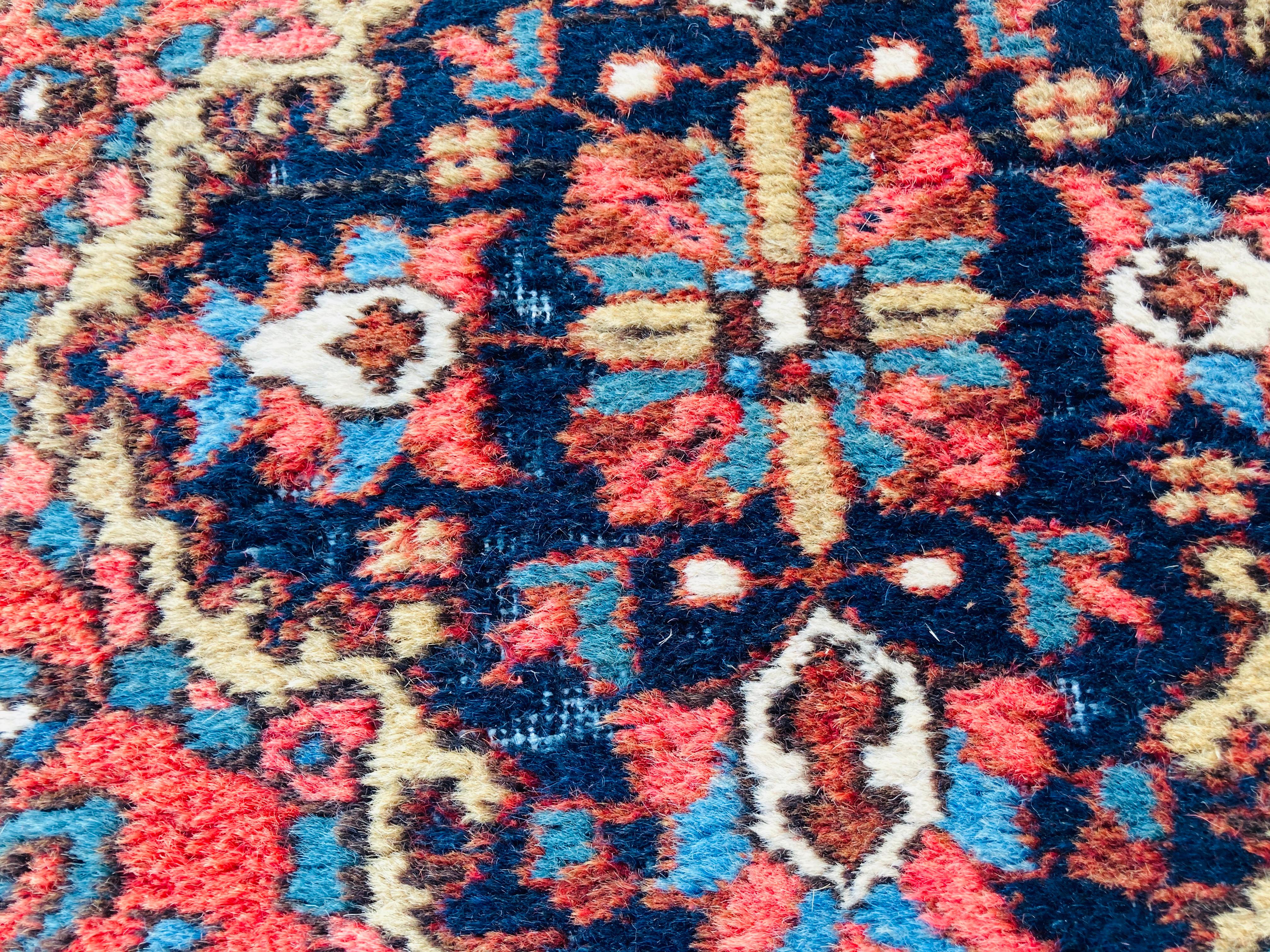 Hand Knotted Vintage Carpet Runner from Turkey For Sale 9
