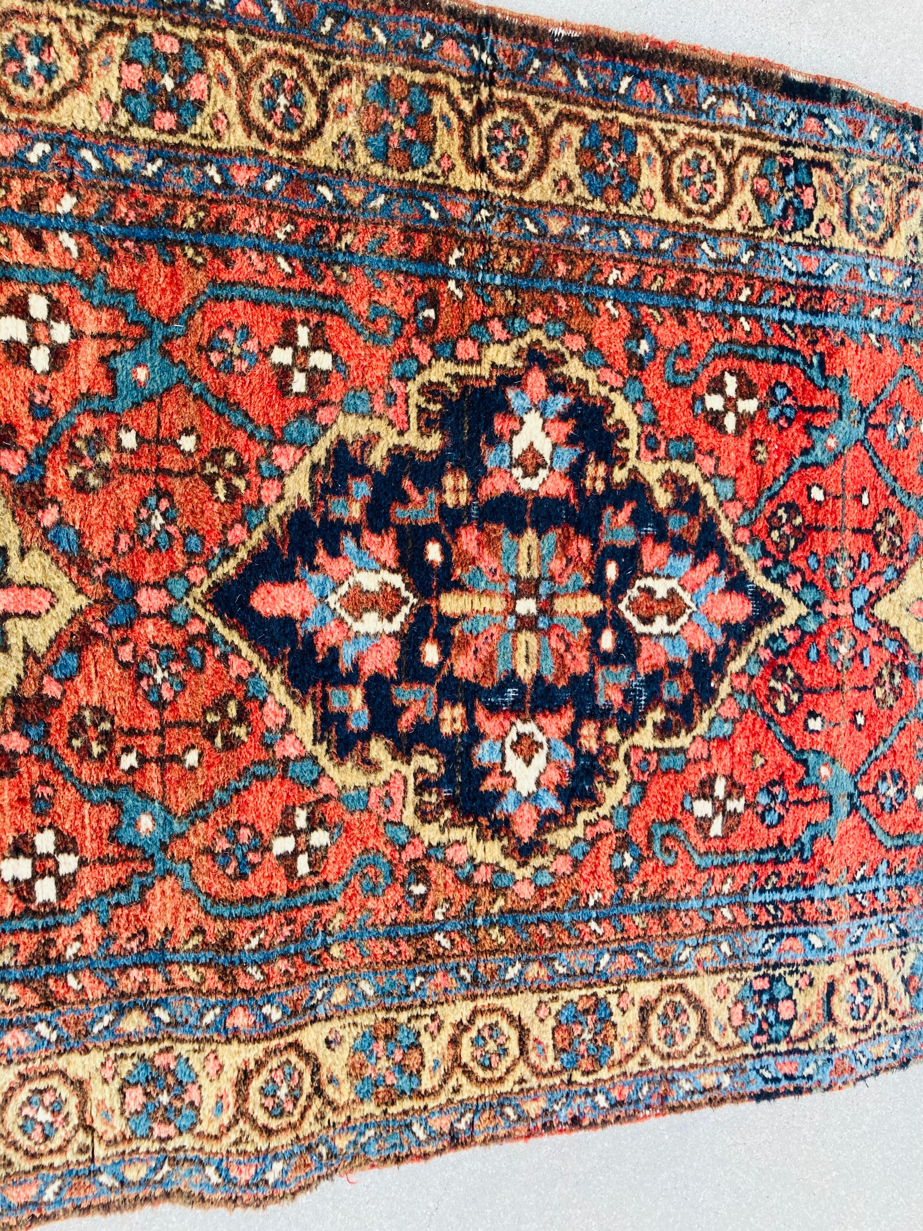 Hand Knotted Vintage Carpet Runner from Turkey For Sale 1