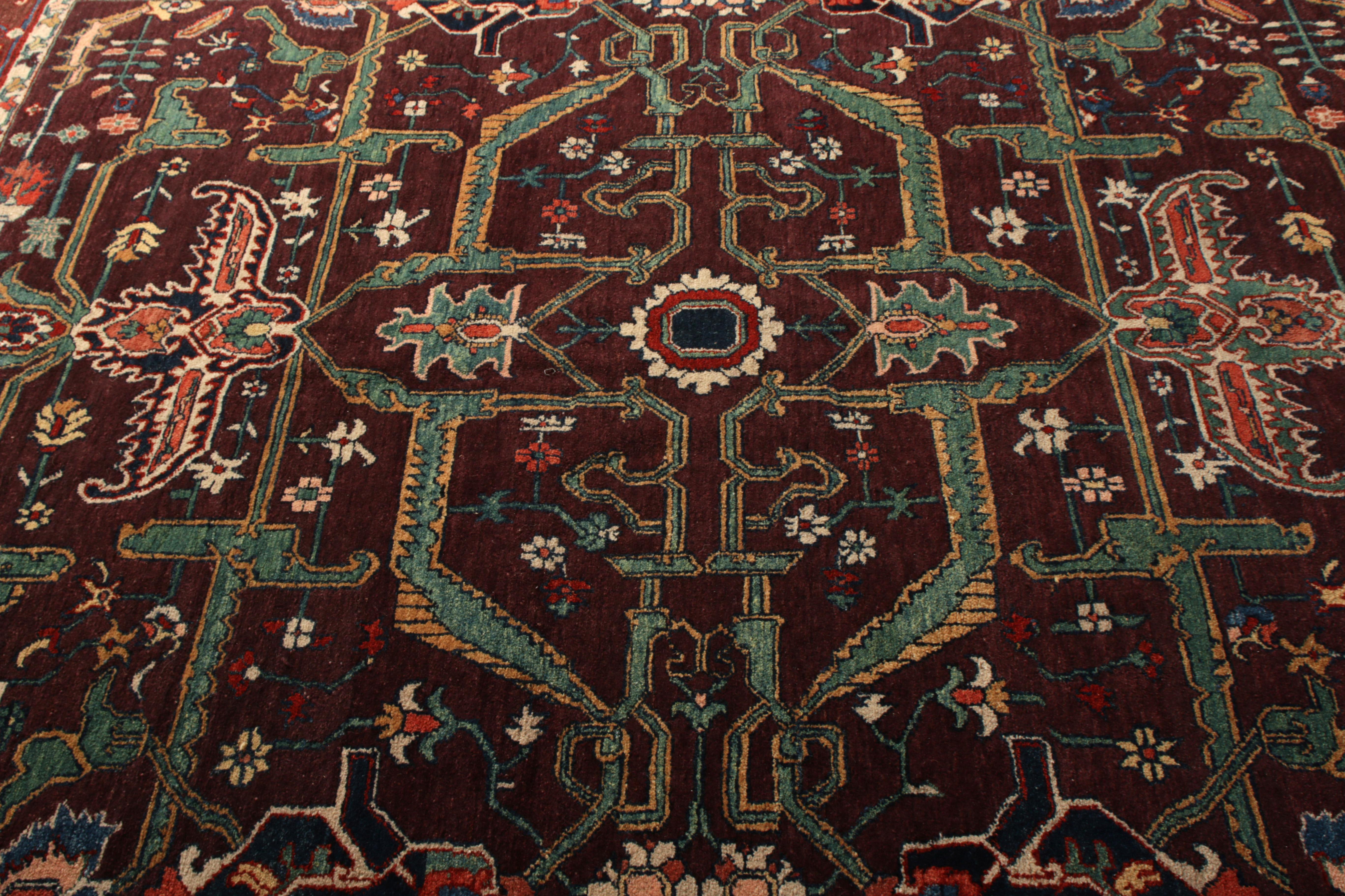 hand knotted vintage rugs