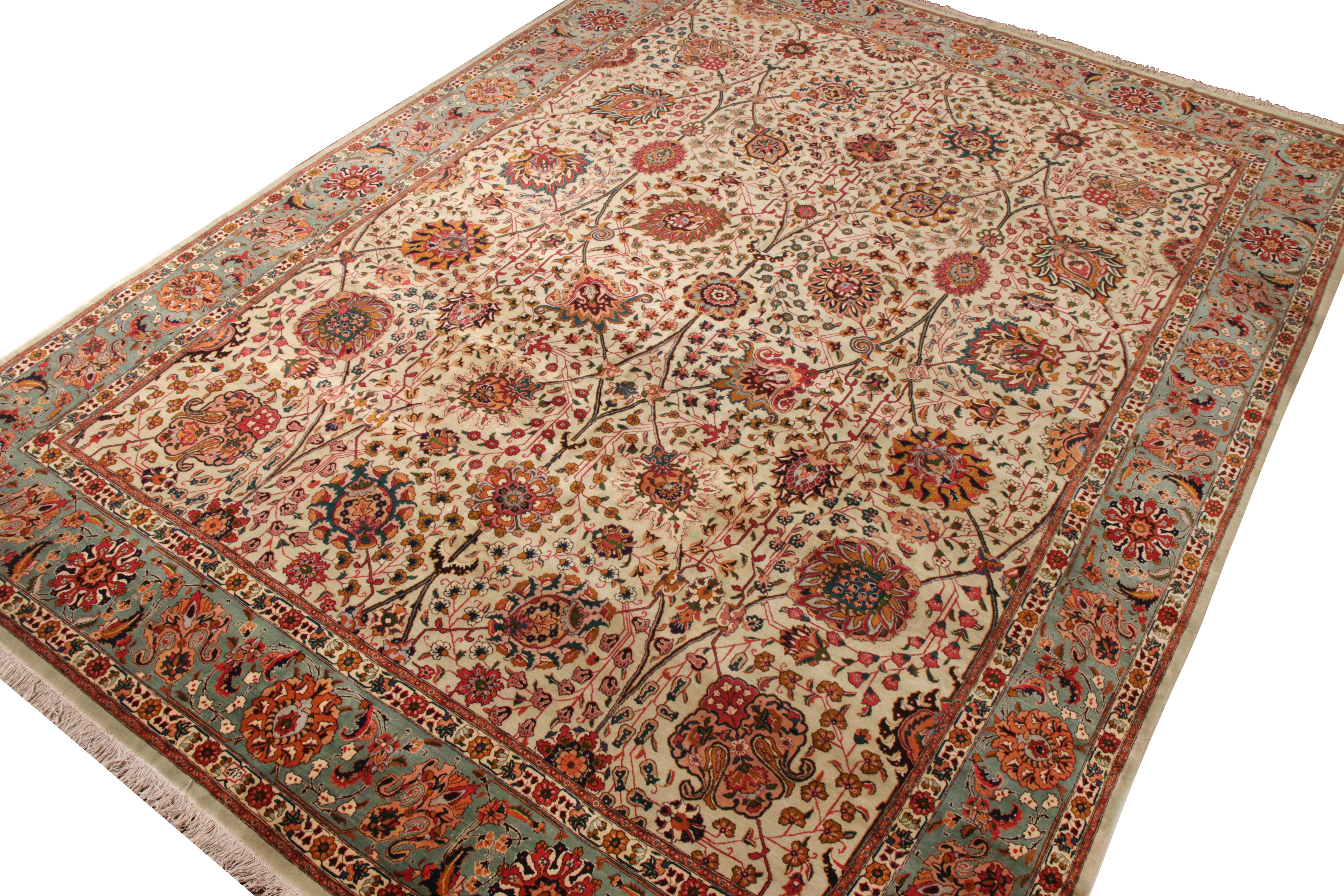 beige persian rug