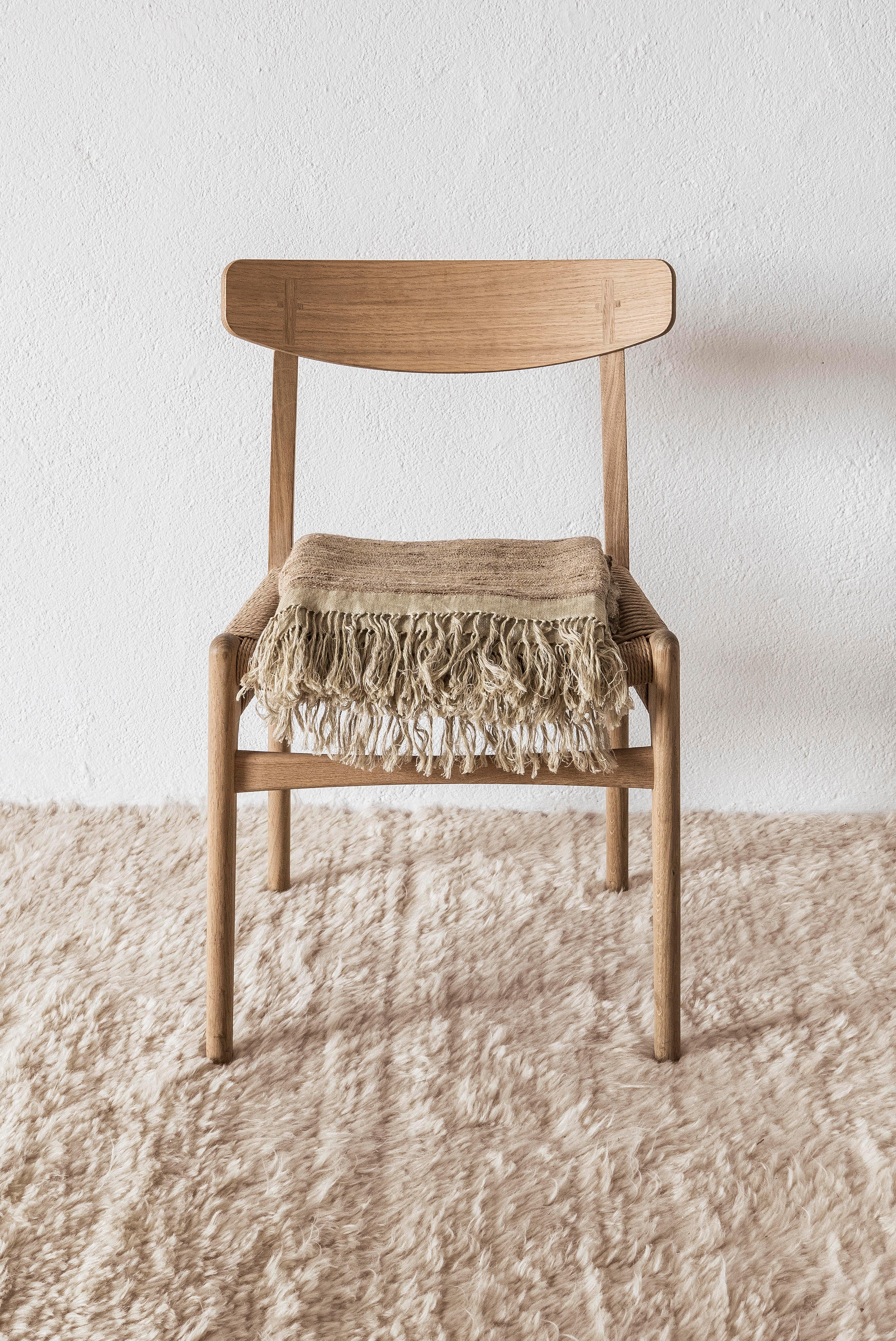 Contemporary Hand-Knotted 'Wellbeing' Wool Chobi Rug by Ilse Crawford for Nanimarquina For Sale