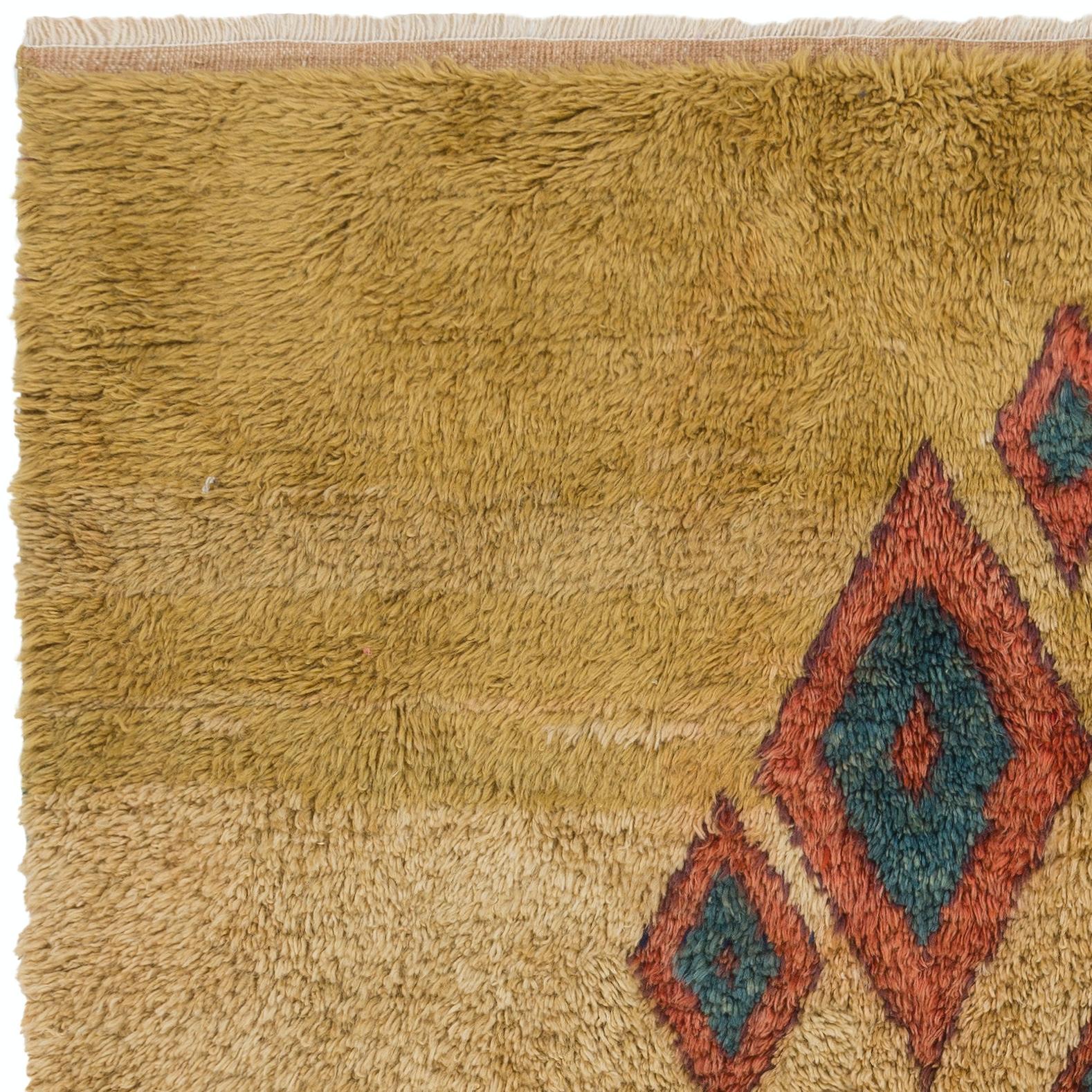 Alfombra de lana anudada a mano. Opciones personalizadas disponibles. Alfombra marroquí de estilo bereber Tulu en venta
