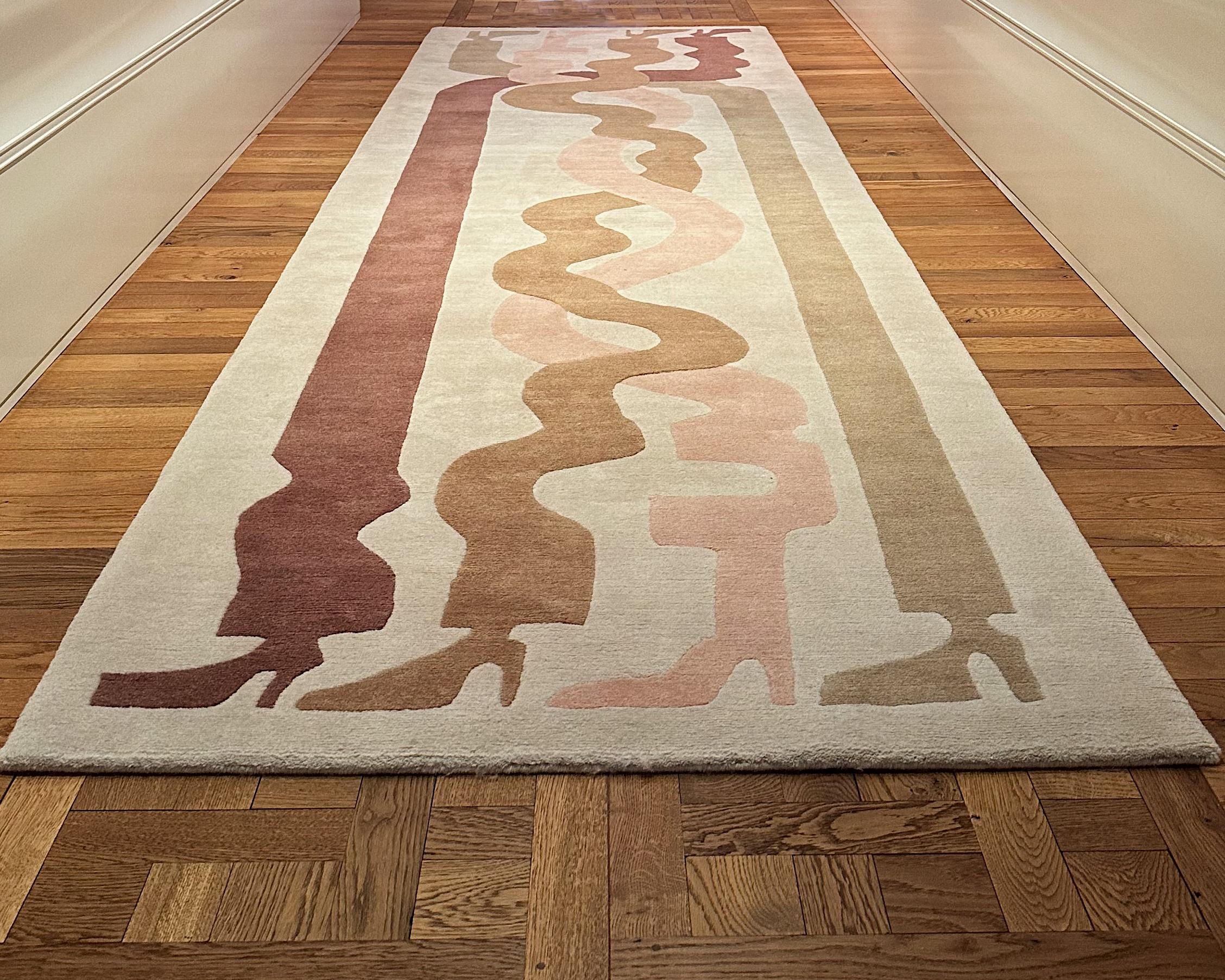 Original design by Jazmín Berakha, 2022

LALANA RUGS is an applied arts initiative born from the desire to combine proposals by contemporary artists with traditional local techniques and noble materials. The three “As” of LA-LA-NA come together in