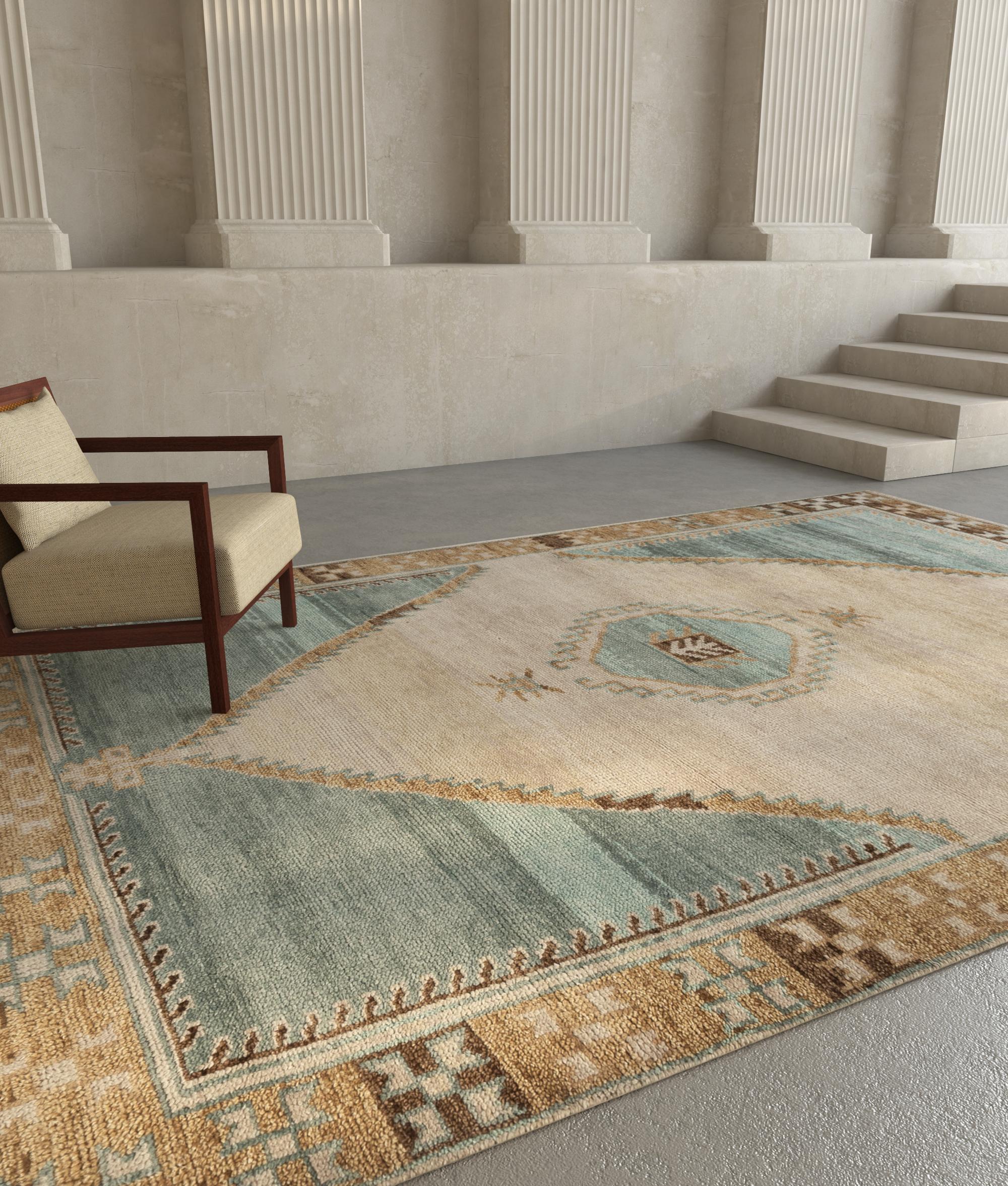 Elevate your space with this 9' x 12' Jaipur hand-knotted wool rug, crafted in soft cloud white and dark ivory. Showcasing a subtle linear pattern, this rug combines traditional craftsmanship with a contemporary aesthetic, making it perfect for