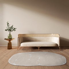 Hand-knotted wool rug "Pure Rock" by Lalana