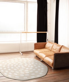 Hand-knotted wool rug "Trance Dance" by Lalana