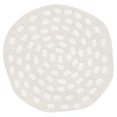 Hand-knotted wool rug "Trance Dance" by Lalana