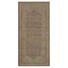 Alfombra Persa Antigua Malayer Tradicional de Lana Anudada a Mano