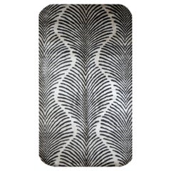 Hand Knotted Zebra Rugs in Style of Art Deco Djoharian Collection 7 x 4 ft