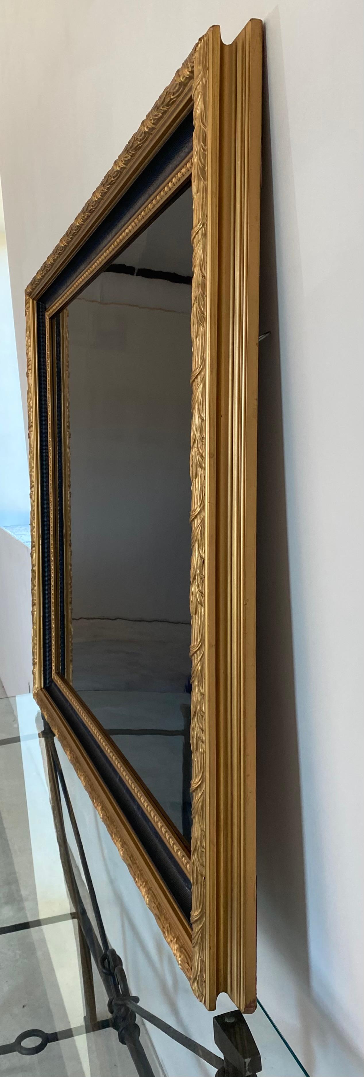 Handlackierter Klavierdeckel in vergoldetem Holzrahmen im Angebot 5