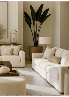 Hand-Loomed Contemporary Area Rug, Breeze Design, 5´5¨x 7´8¨, Kela Silk Silver