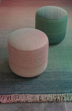 Hand-Loomed Nanimarquina Shade Pouf 1b by Begüm Cana Özgür