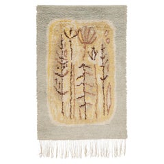 Hand-Loomed Rya Rug / Wall Tapestry "the Fairy Tale Forest"