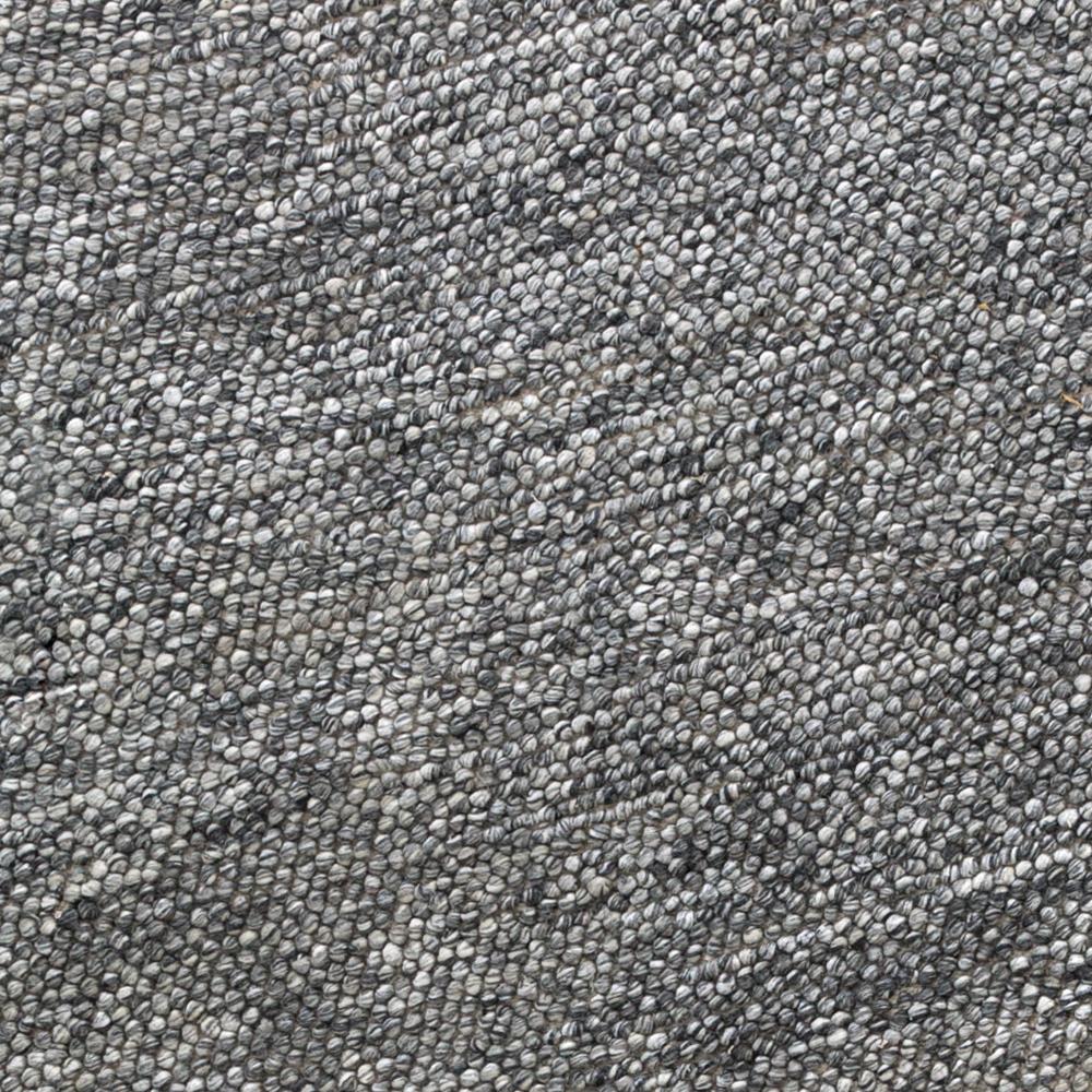 Alfombra Karma Tejida a Mano Súper Suave Personalizable en Carbón Pequeña Indio en venta