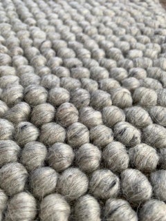 Hand Loomed Super Soft Customizable Karma Rug in Smoke Extra Large