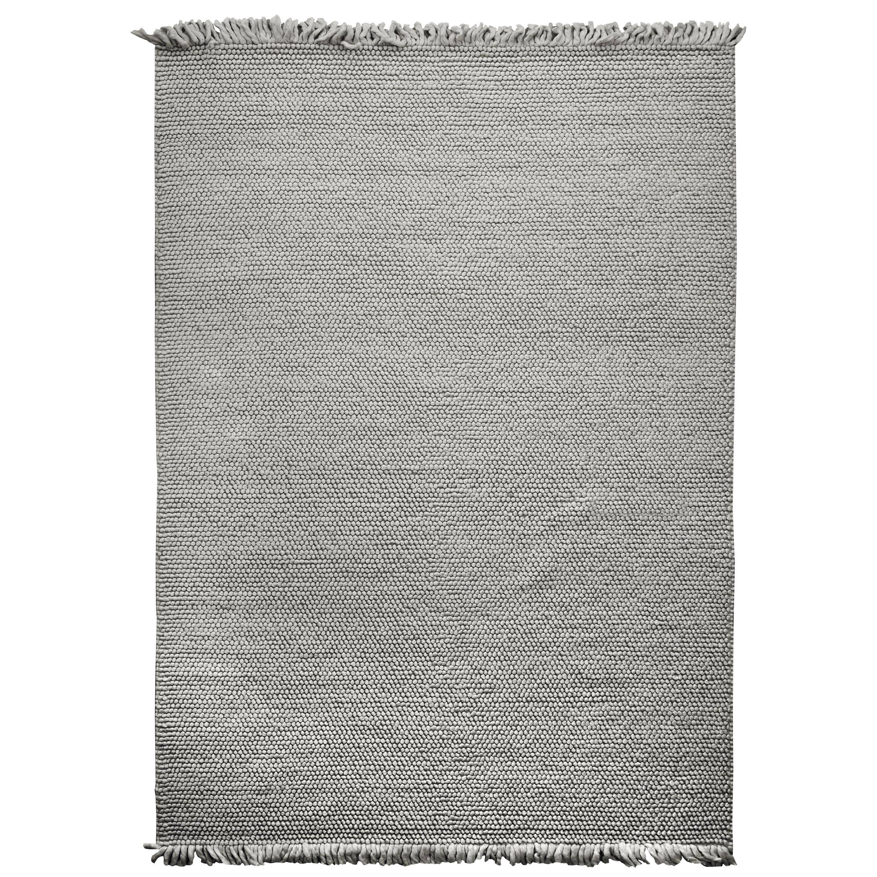 Hand Loomed Super Soft Customizable Karma Rug in Smoke Small