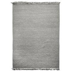 Hand Loomed Super Soft Customizable Karma Rug in Smoke Small