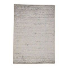 Hand-Loomed Tone on Tone Mamluk Design Wool and Silk Rug