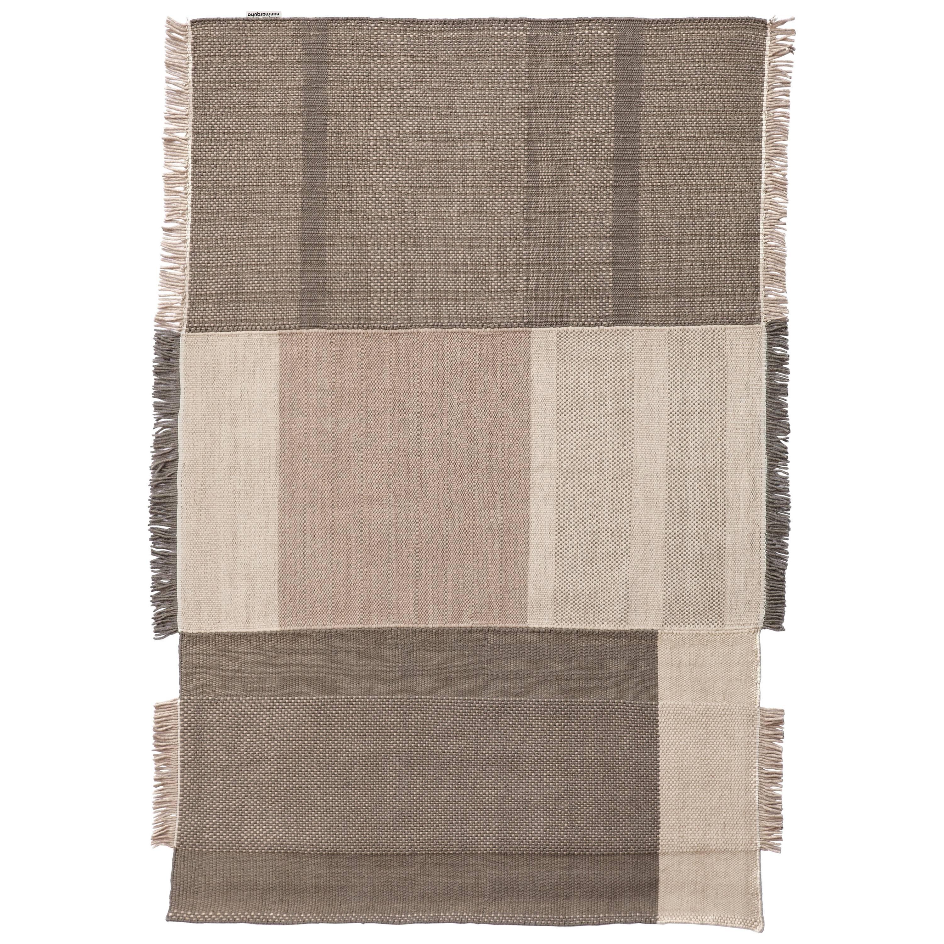Hand-Loomed Tres Rug in Pearl by Nani Marquina & Elisa Padron, Extra Large