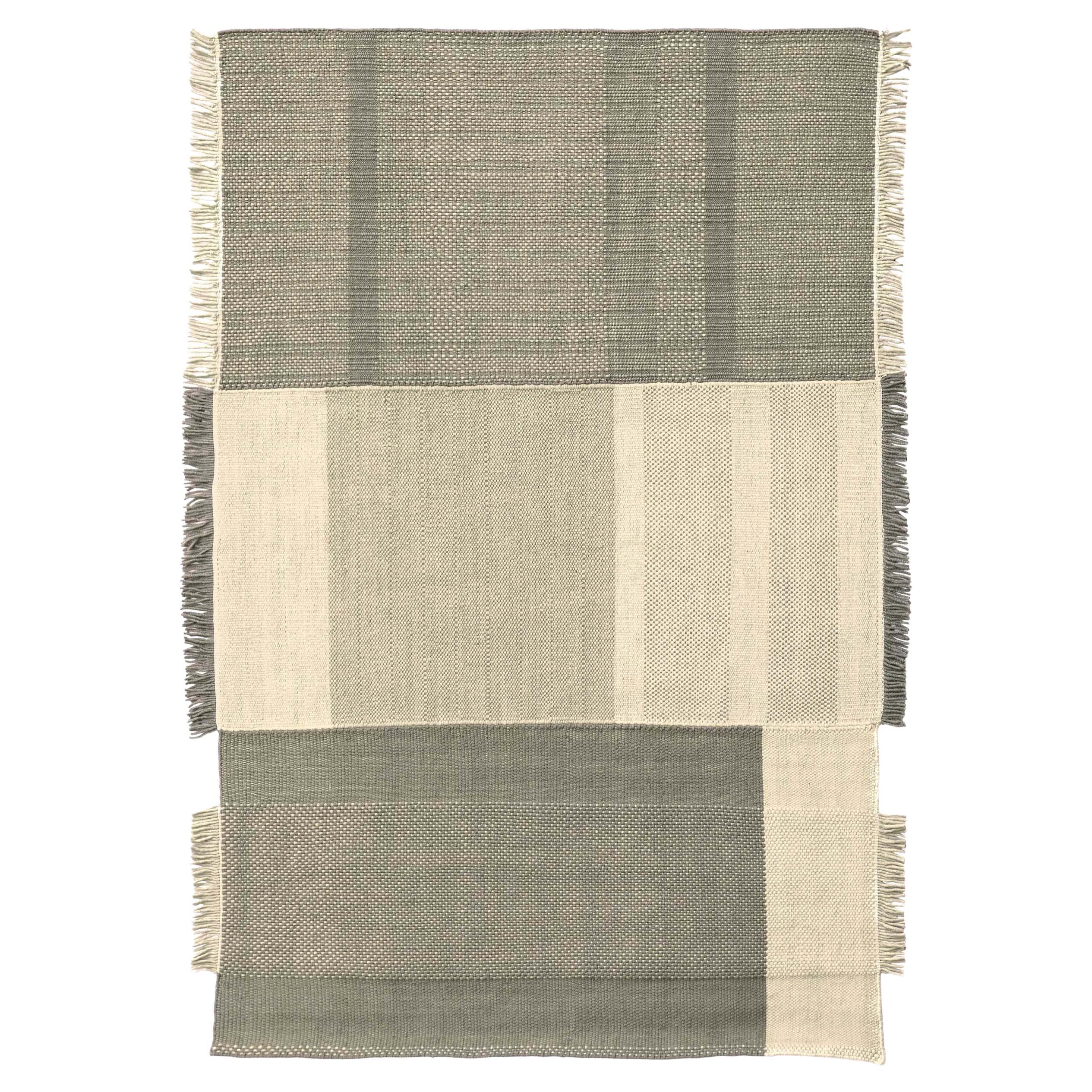 Hand-Loomed Tres Rug in Pearl by Nani Marquina & Elisa Padron, Extra Large