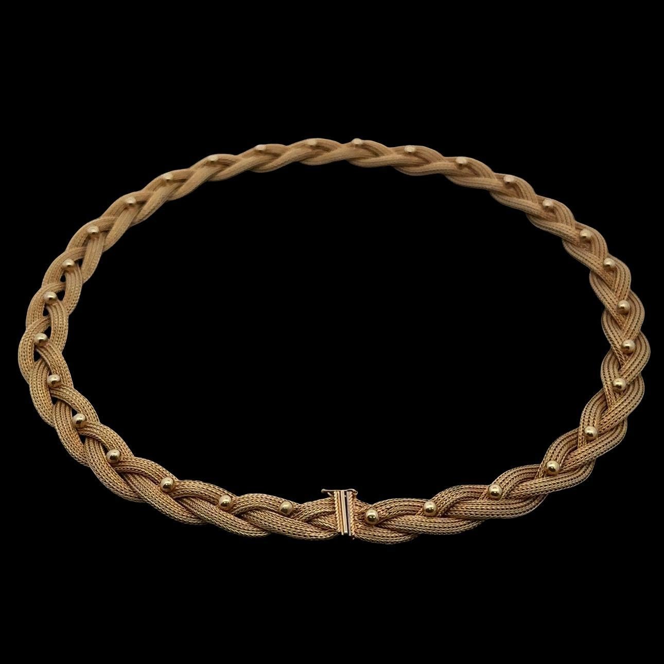 Hand Made 14k Gold 18