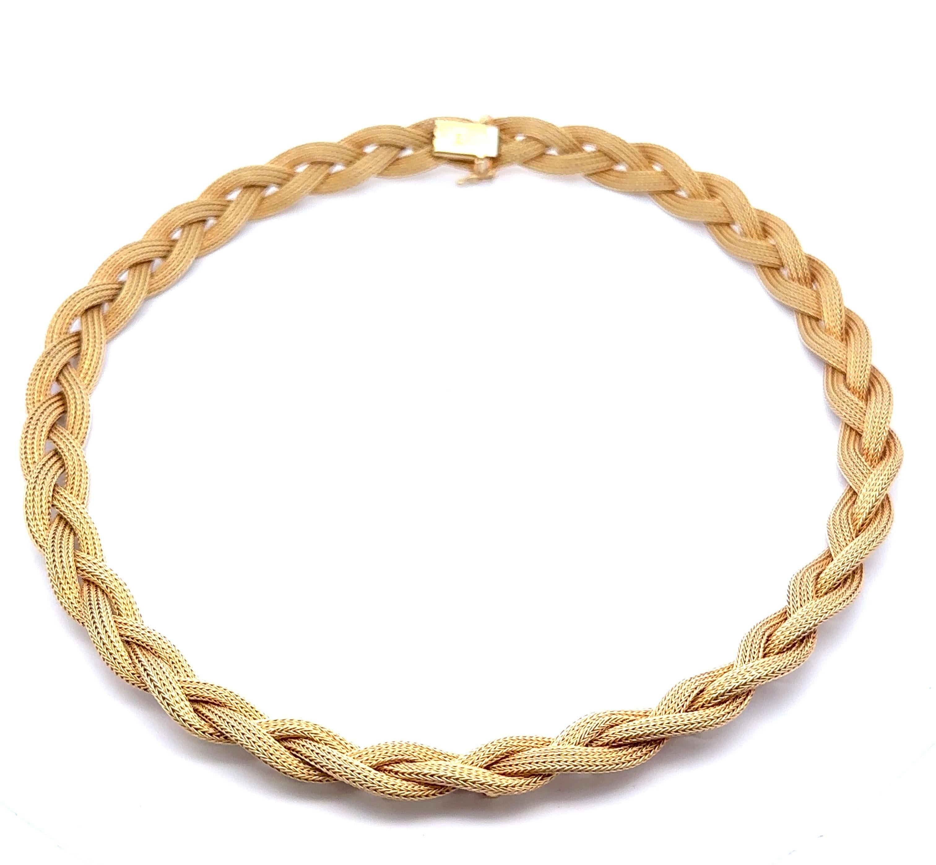 Hand Made 14k Gold 18