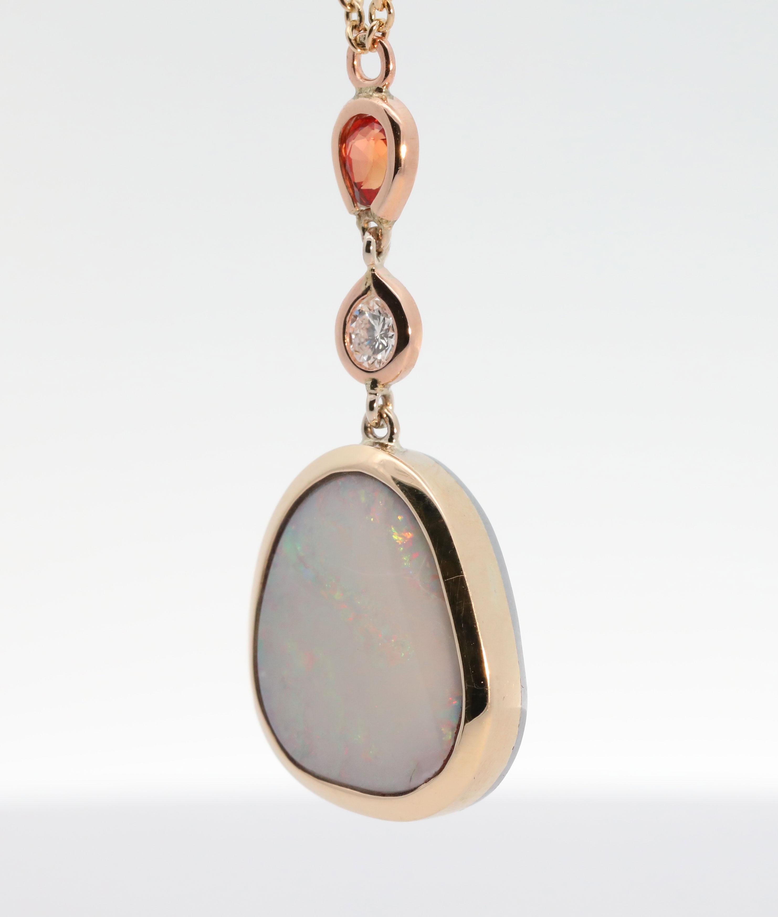 Women's Hand Made 14K Yellow Gold, Natural Colored Sapphire, Natural Diamonds & Natural For Sale