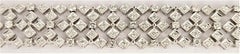 Hand-Made 18K White Gold Women Bracelet with Diamonds