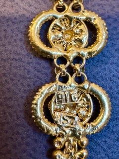 Hand Made 22 Karat  Yellow Gold Solid Bracelet, 8.6 Gm, 7 Inch