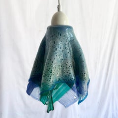 Hand Made Blown Glass Pendant Lamp
