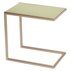 Hand-Made Brass Side Table, by P. Tendercool