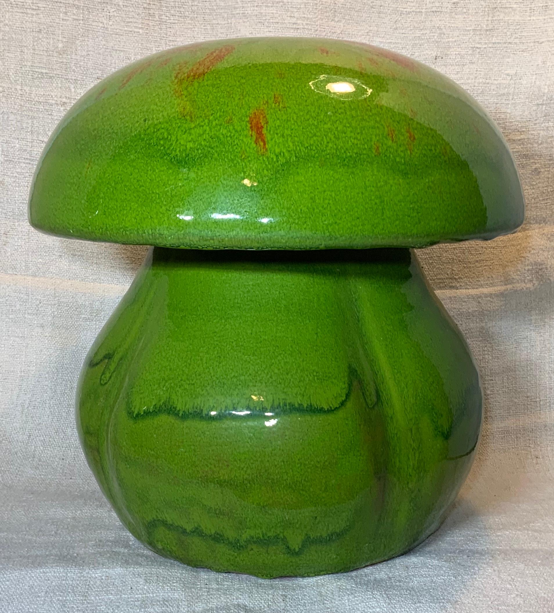 Handmade Center Piece Glazed Ceramic Mushroom 3