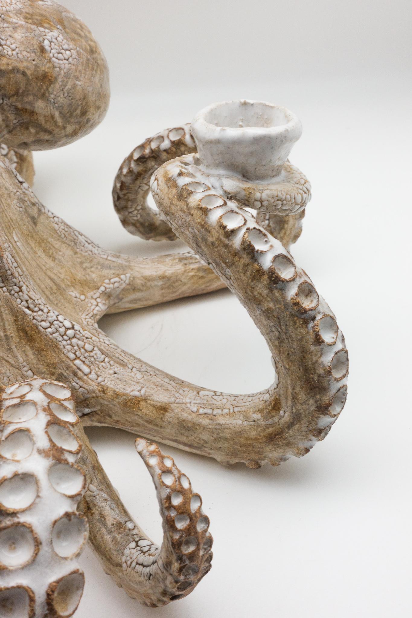 pottery octopus