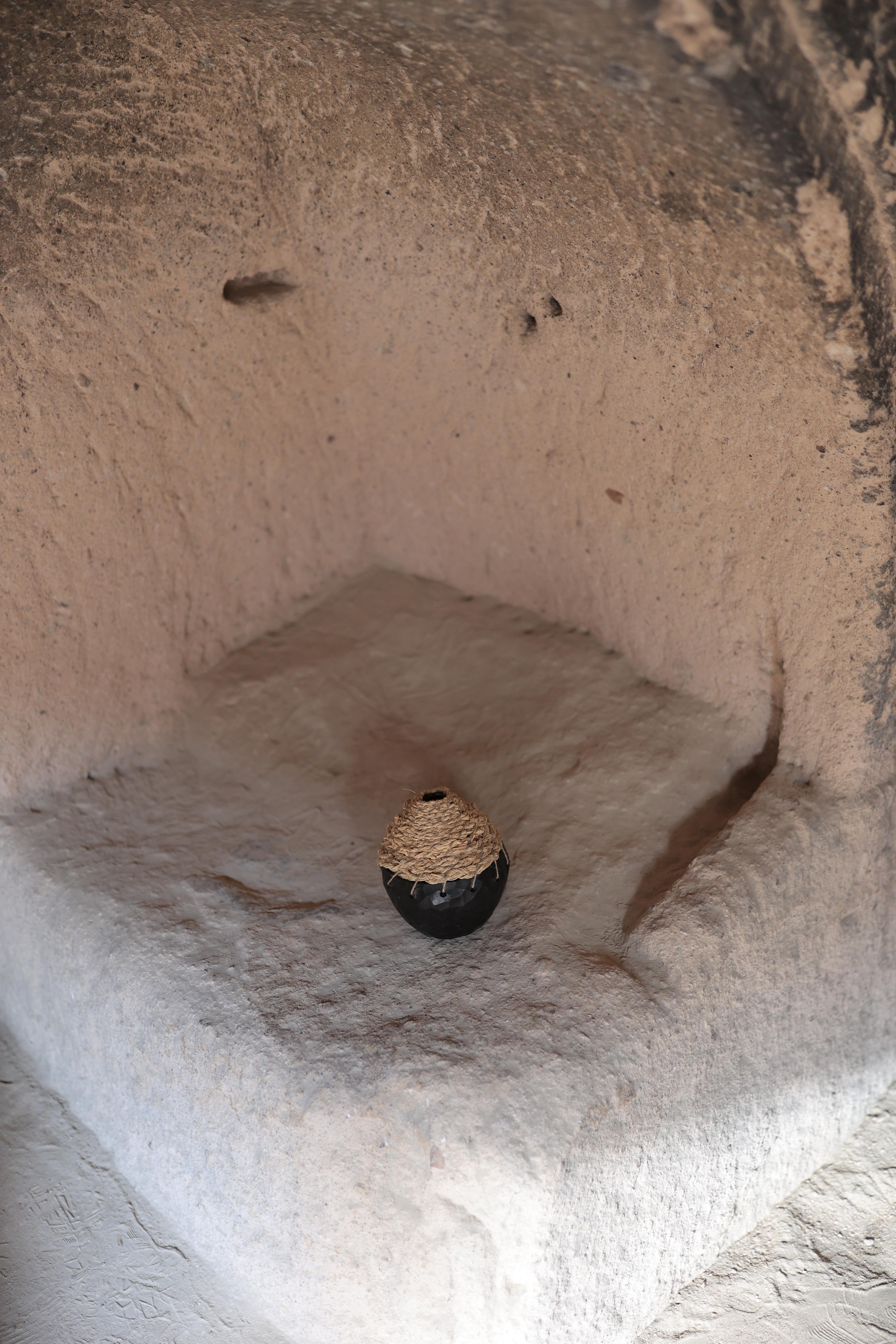 Post-Modern Hand Made Ceramic Yüklü Collection Vase by İpek Çise For Sale