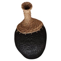 Hand Made Ceramic Yüklü Collection Vase by İpek Çise