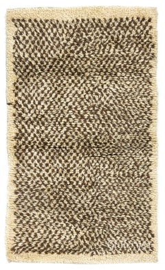 Marokkanischer Tulu-Teppich mit Karomuster. Natürliche, ungefärbte Wolle. Kundenspezifische Optionen verfügbar 