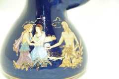 Portavelas Coleccionista Hecho a Mano Oro 24k Grecia