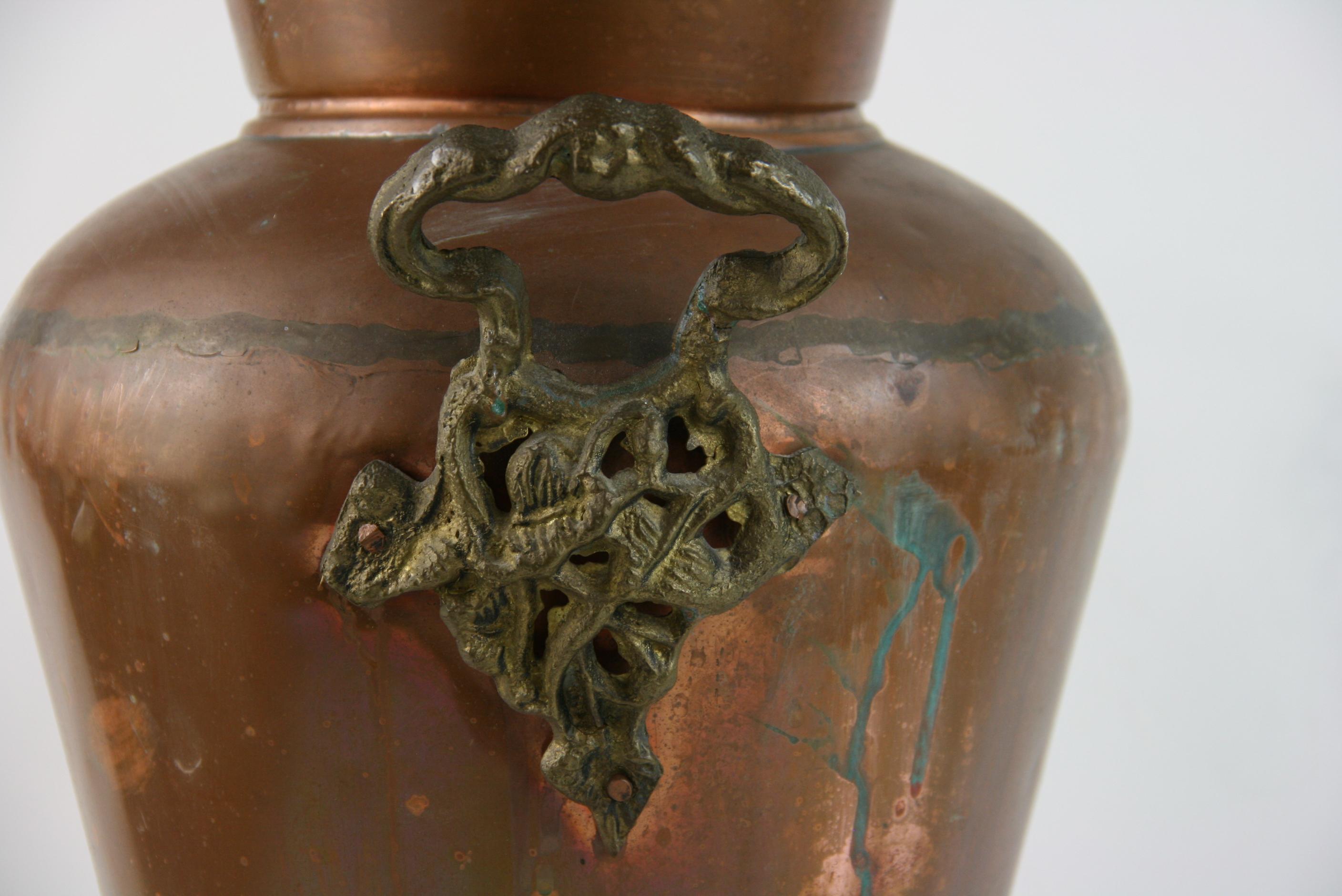 copper vase vintage