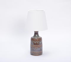 Hand Made Danish Mid-Century Ceramic Table Lamp Model 3034 by Soholm Stentoj