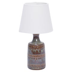 Hand Made Danish Mid-Century Ceramic Table Lamp Model 3034 by Soholm Stentoj