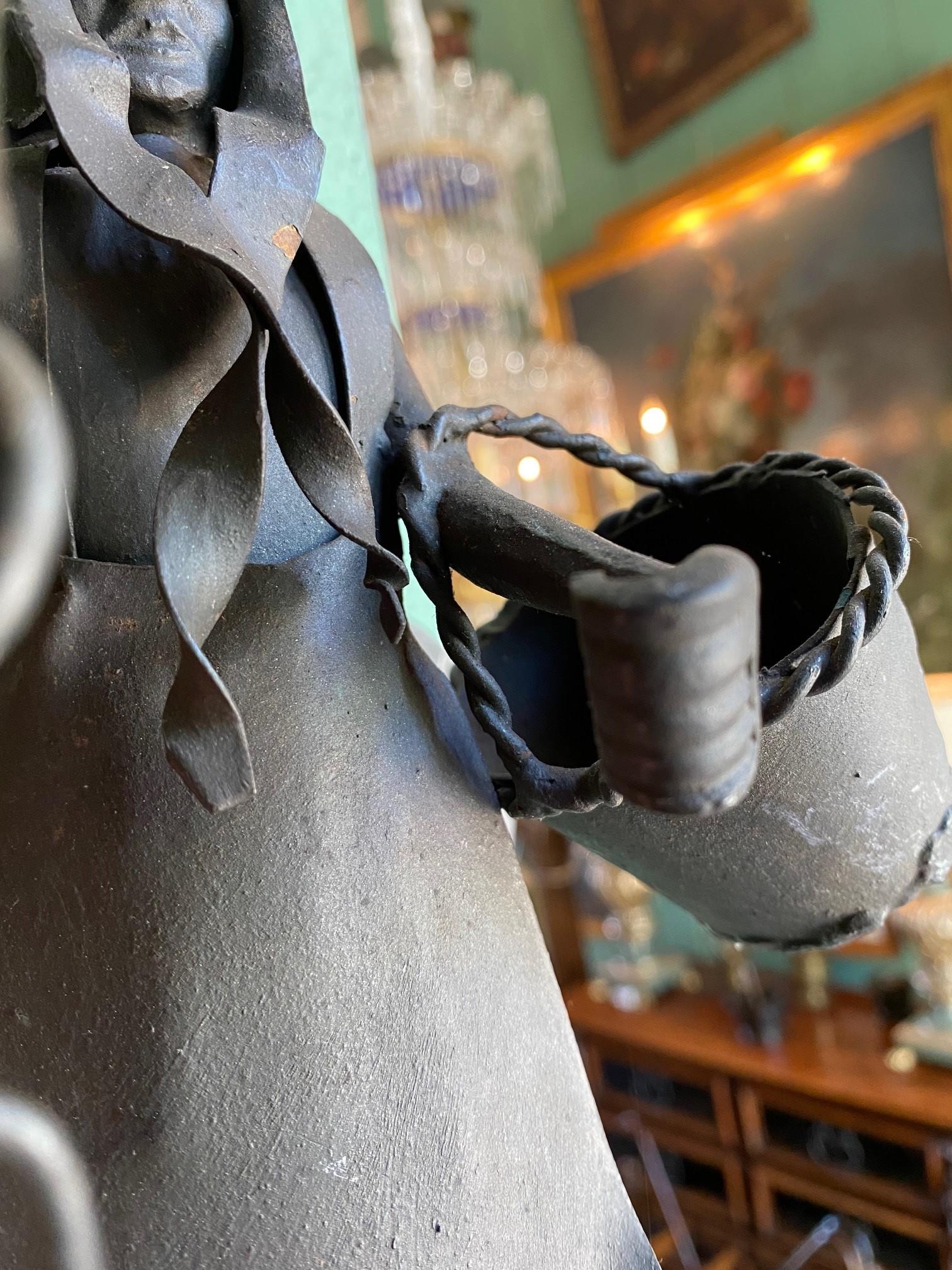 Hand Made Garden Rustic Farm Door Bell Antique Los Angeles CA Cloche Old Fashion en vente 9