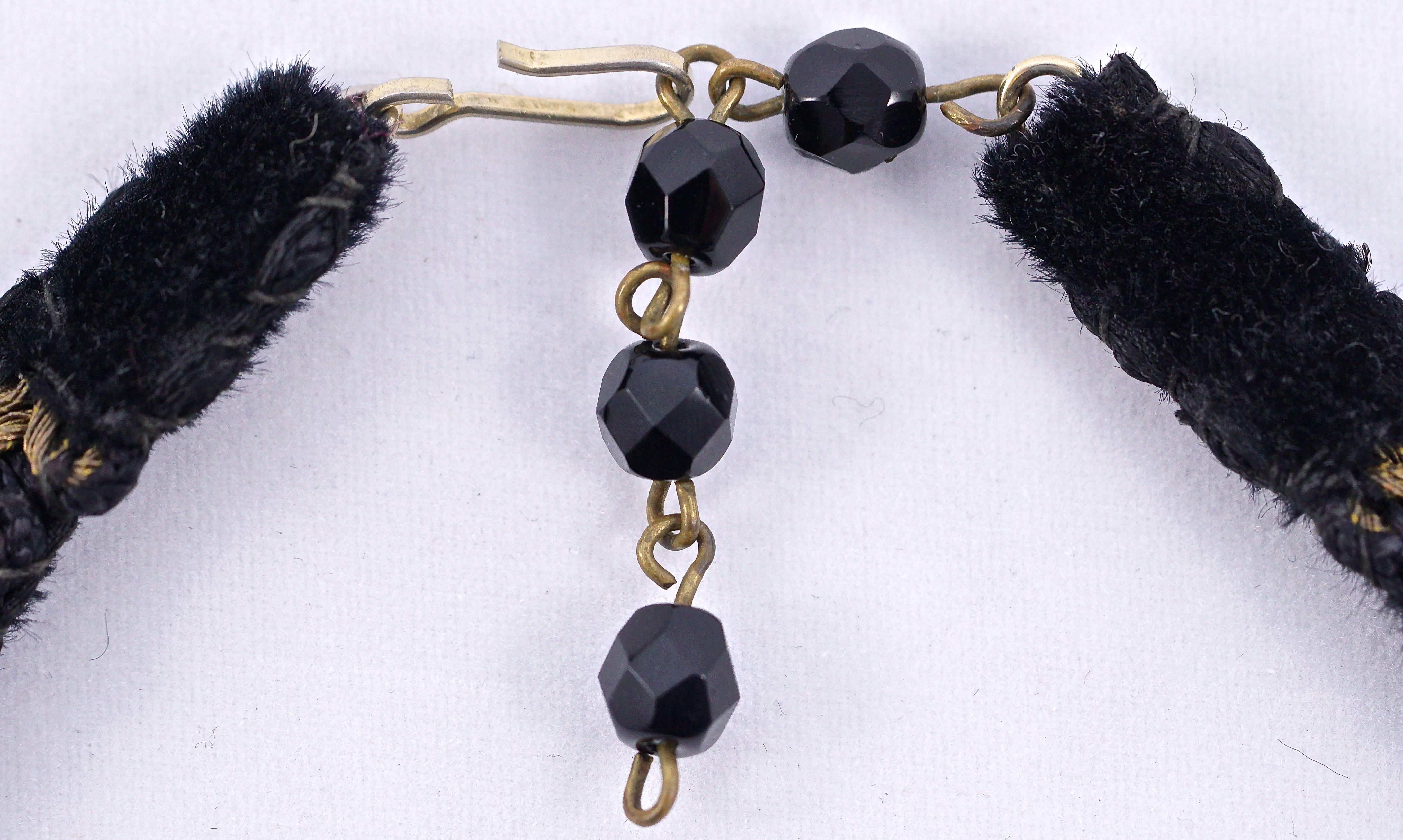black band necklace