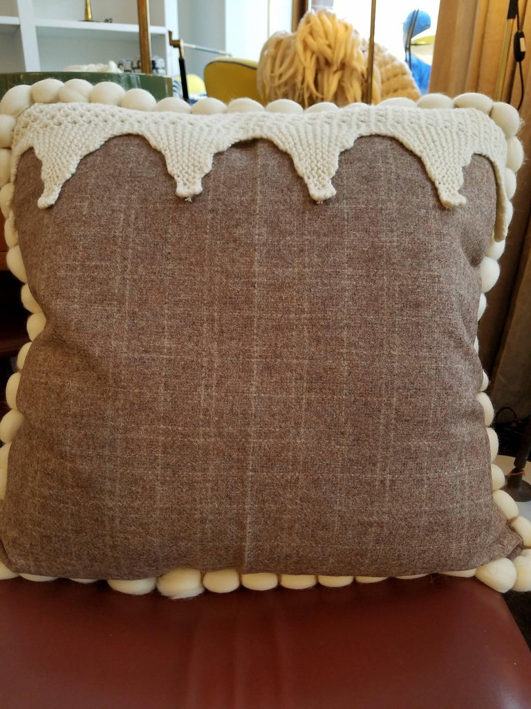 Handmade "Gondolfo" Italian Pillow For Sale at 1stDibs