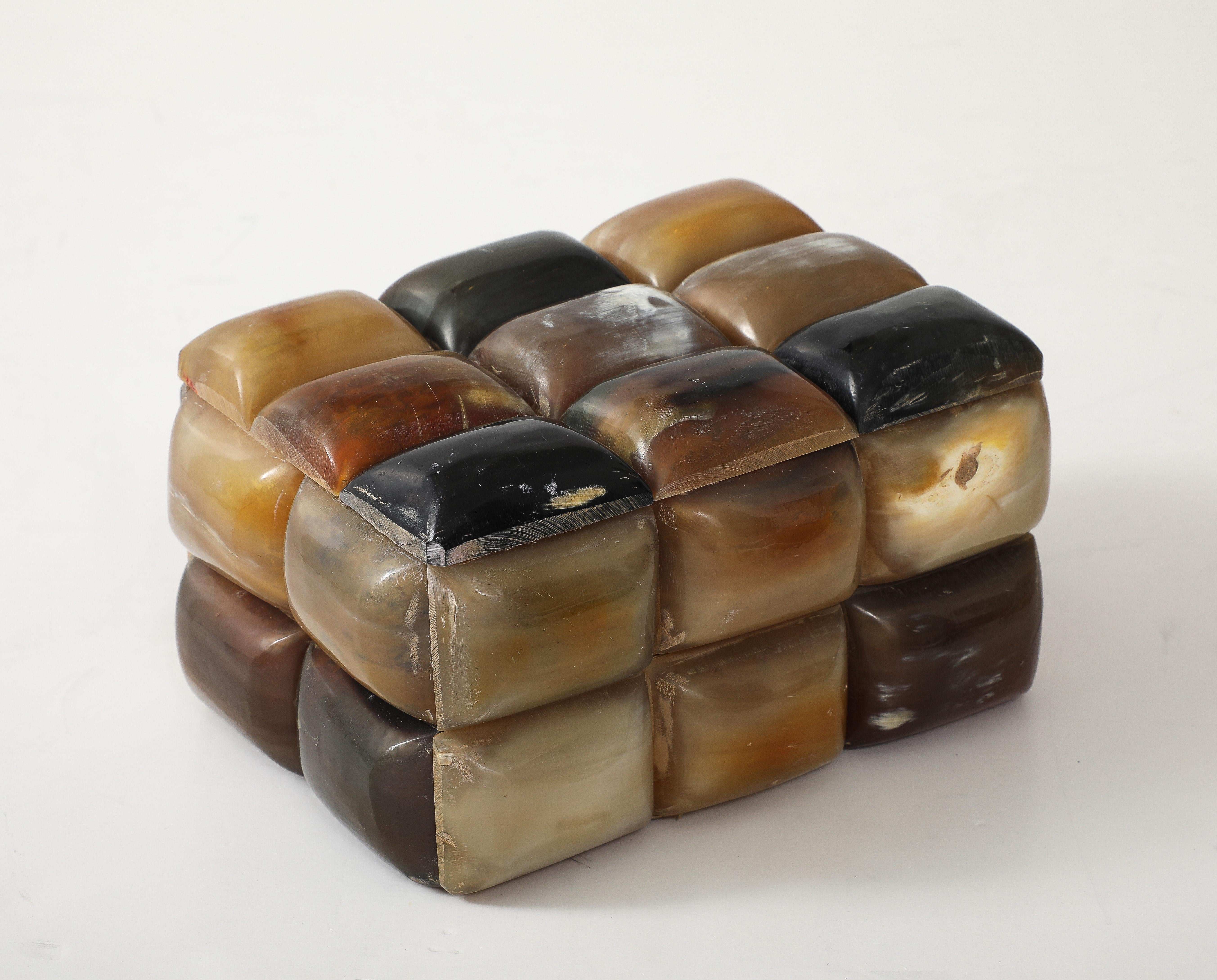 Hand Made Horn Box im Zustand „Neu“ im Angebot in New York, NY